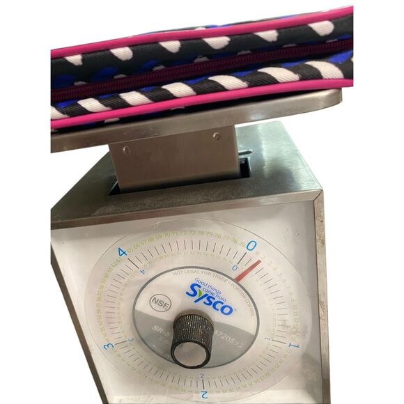 Opening Ceremony x Estee Lauder Geometric Print Pink Trim Makeup Cosmetic Bag - Picture 8 of 8